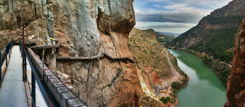 Gorge of El Chorro El Camino Del Rey Nov 2010