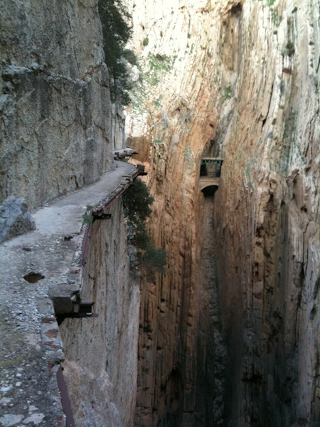 Gorge of El Chorro El Camino Del Rey Nov 2010