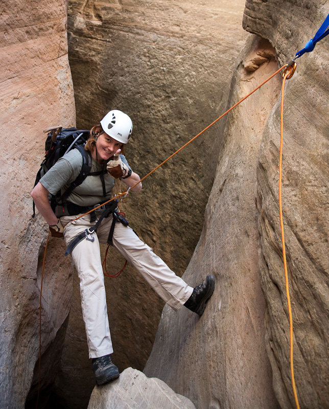 Help Questions about tworope rappelling technique